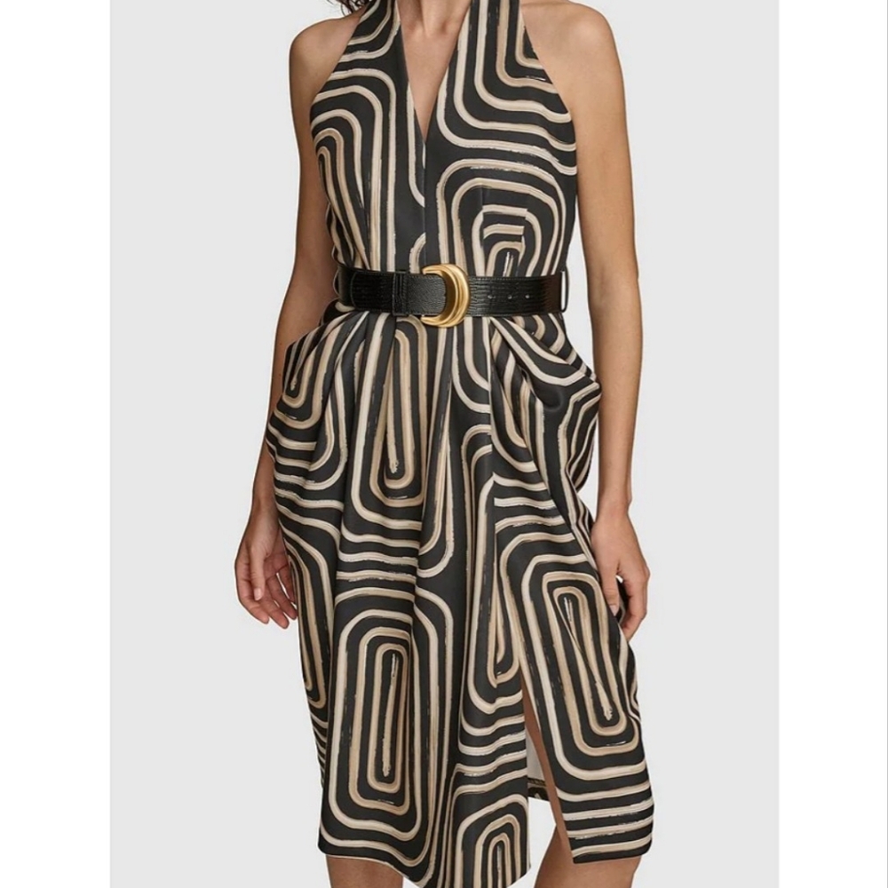 Donna Karan abstract dress - Picture 2 of 2